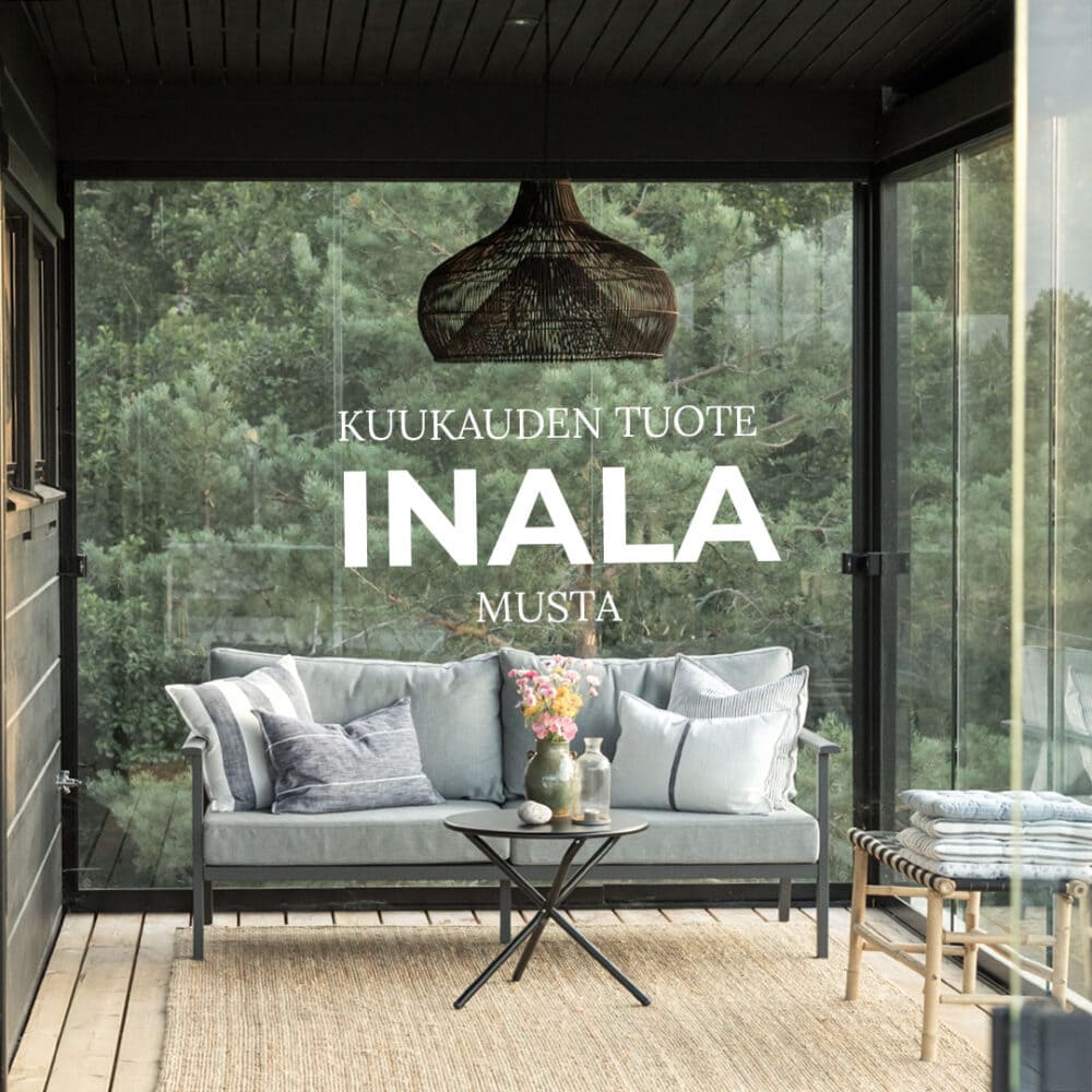 INALA (S | M | L | XL) -rottinkivarjostin, musta